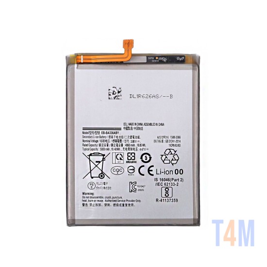 Bateria EB-BA336ABY para Samsung Galaxy A53 5G/A33 5G 5000mAh